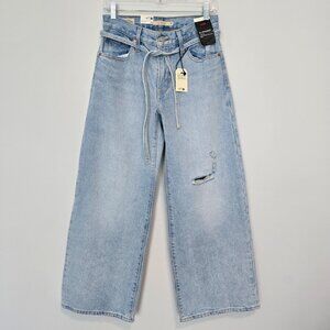 Levi's XL Straight Jeans 25 Blue Premium NWT